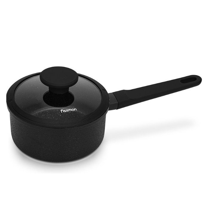 Fissman 14626 ADELINA induction saucepan with glass lid 16cm 1.45l