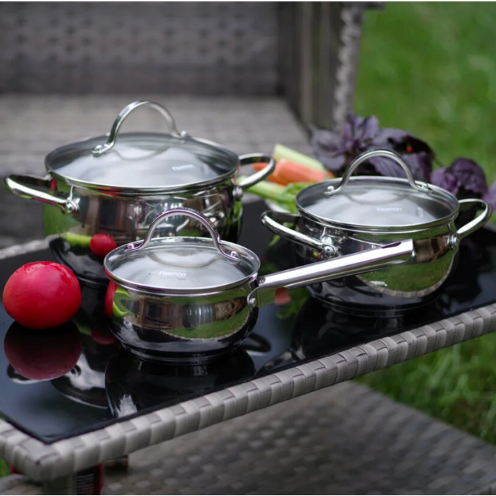 Fissman 15829 MARTINEZ cookware set stainless still 6pcs