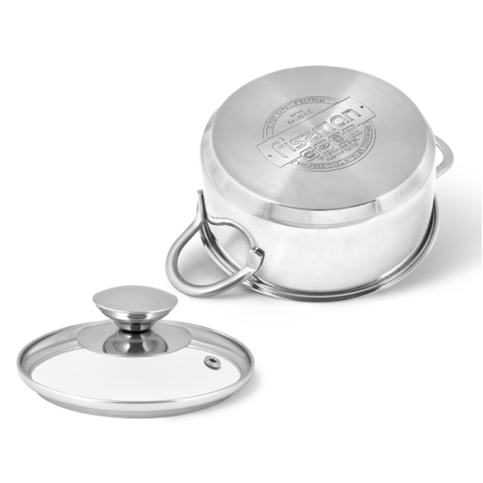 Fissman 5273 BAMBINO induction casserole with glass lid 14cm 0.9l