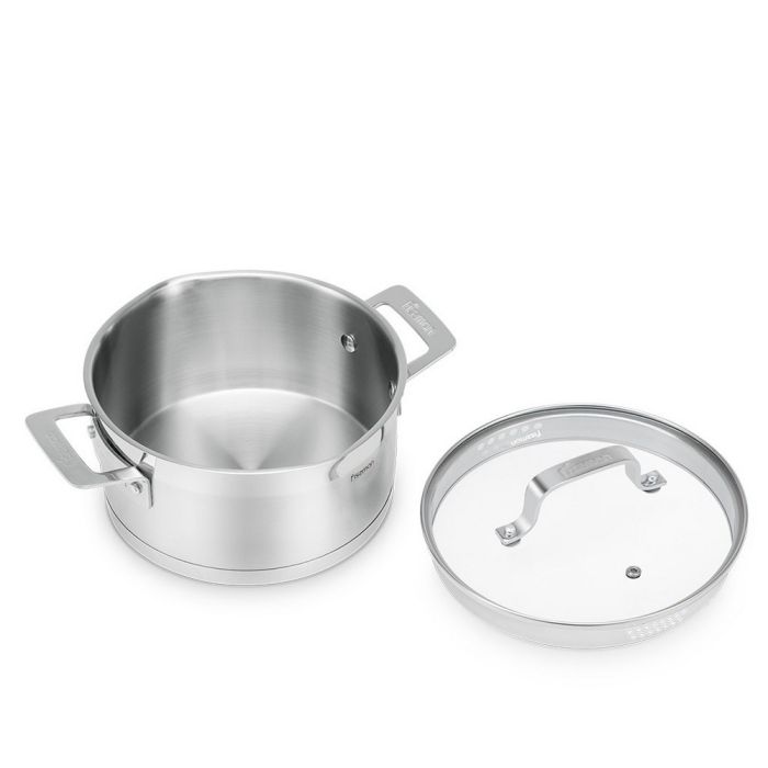 Fissman 5388 FOBUS induction casserole with glass lid 24cm 5.3l