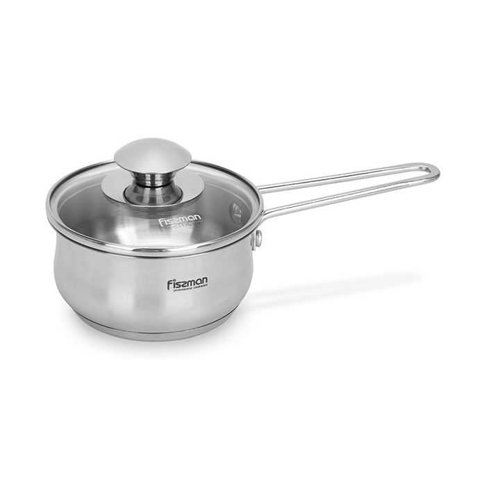 Fissman 5400 GULLIVER induction saucepan with glass lid 12cm 0.6l