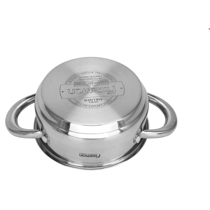 Fissman 5417 GULLIVER induction casserole with glass lid 14cm 0.9l