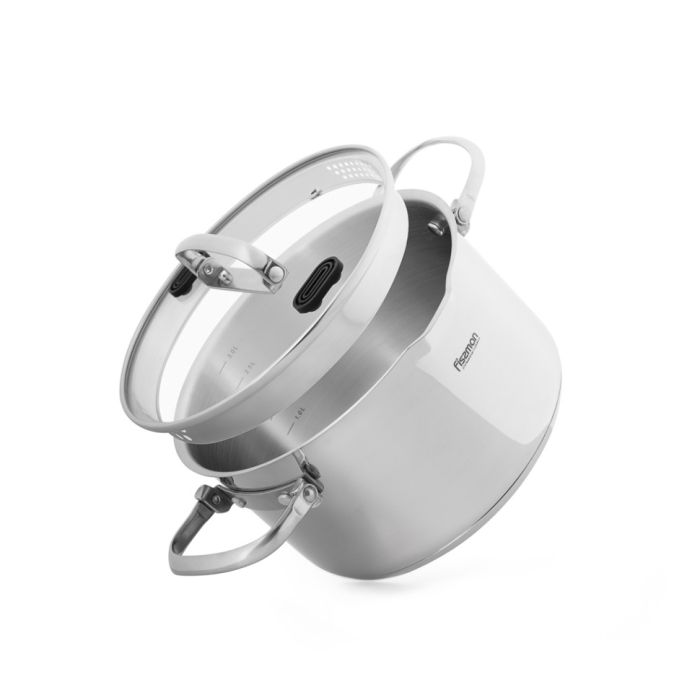 Fissman 5468 AVELIN induction casserole with glass lid 20cm 3.5l