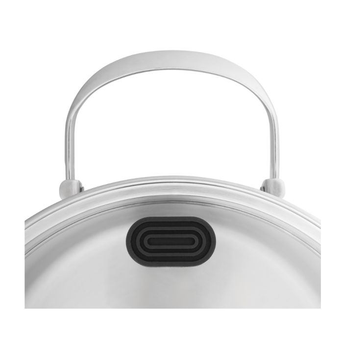 Fissman 5469 AVELIN induction casserole with glass lid 22cm 4.6l