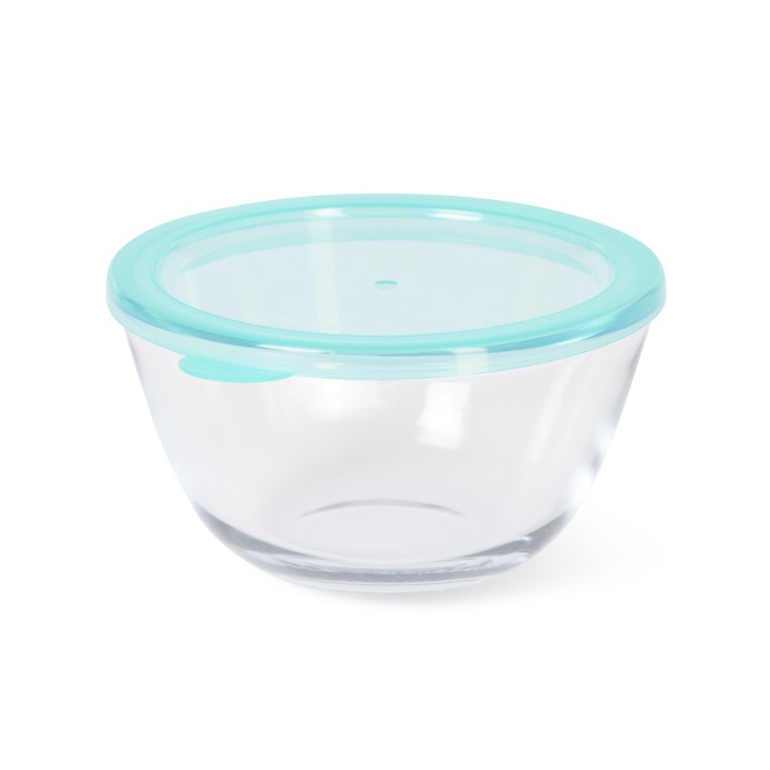 Fissman 6520 glass container with lid 15x8cm 0.8l