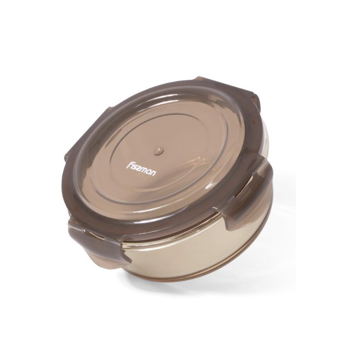 Fissman 6528 glass container with lid 13x5cm 400ml