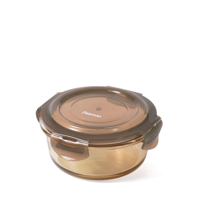 Fissman 6530 glass container with lid 17x6cm 950ml