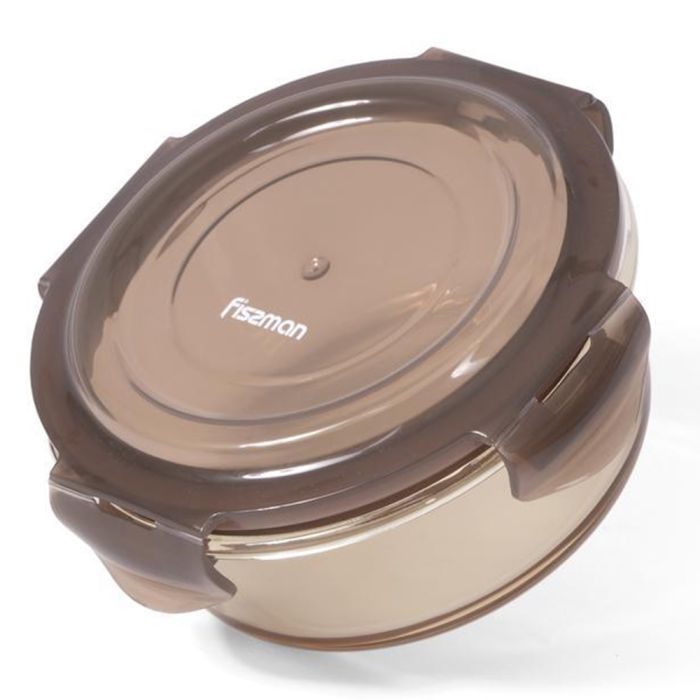 Fissman 6530 glass container with lid 17x6cm 950ml
