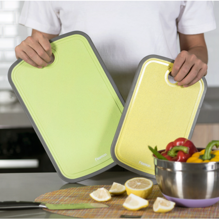 Fissman 8024 plastic cutting board 29x19x0.8cm
