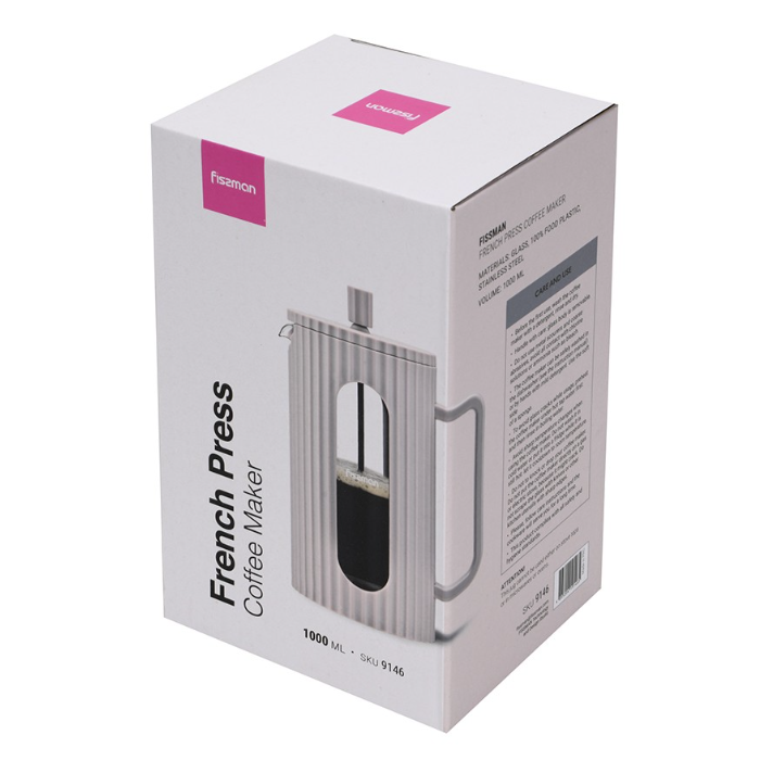 Fissman 9146 French press coffee maker brown 1000ml