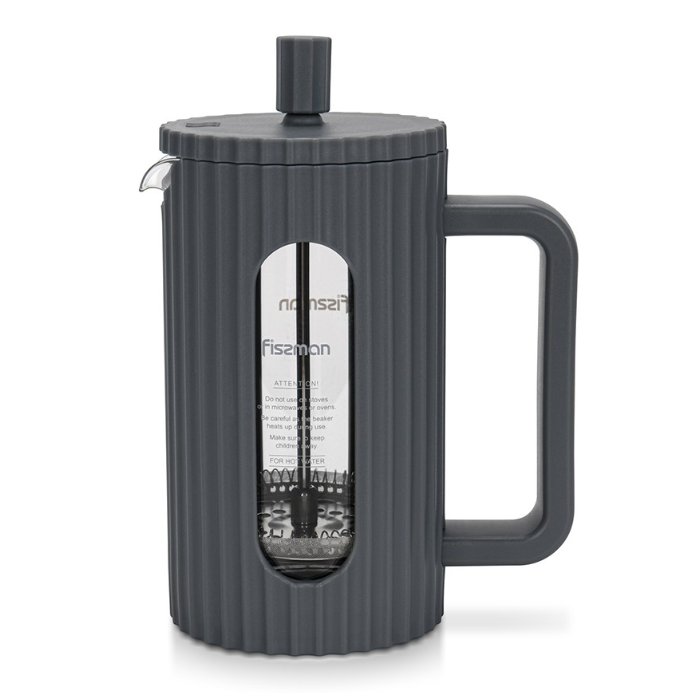 Fissman 9148 French press coffee maker grey 600ml