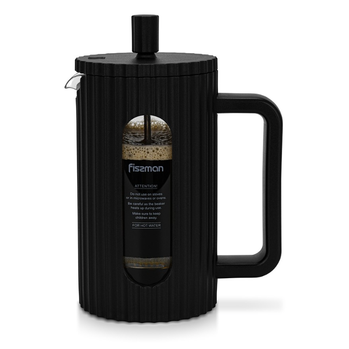 Fissman 9152 French press coffee maker black 600ml