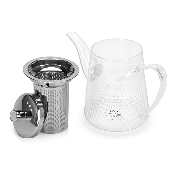 Fissman 9172 glass teapot with steel infuser 600ml