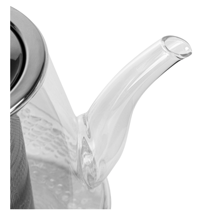 Fissman 9172 glass teapot with steel infuser 600ml