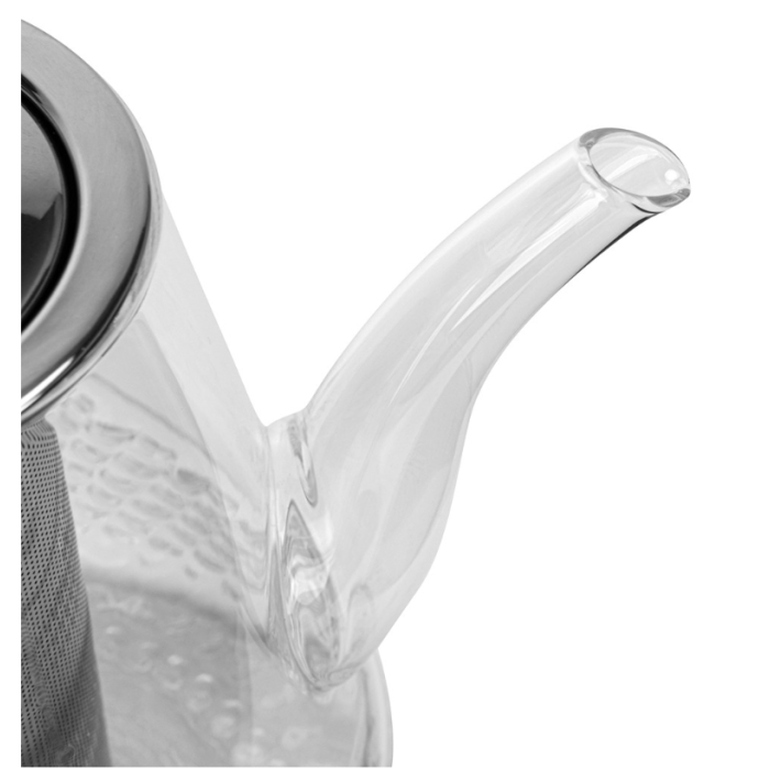Fissman 9173 glass teapot with steel infuser 1000ml