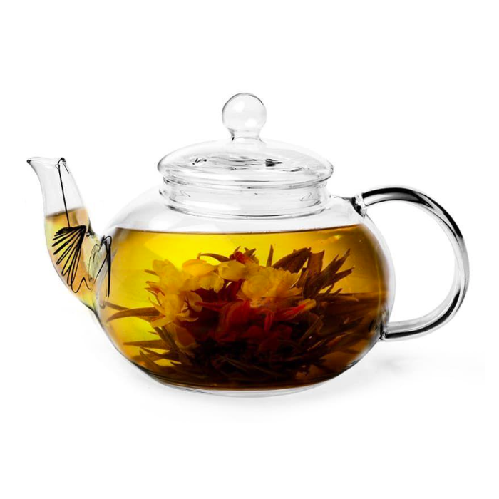 Fissman 9447 glass teapot with steel infuser 600ml