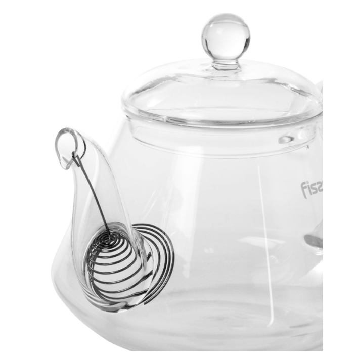 Fissman 9448 glass teapot with steel infuser 800ml