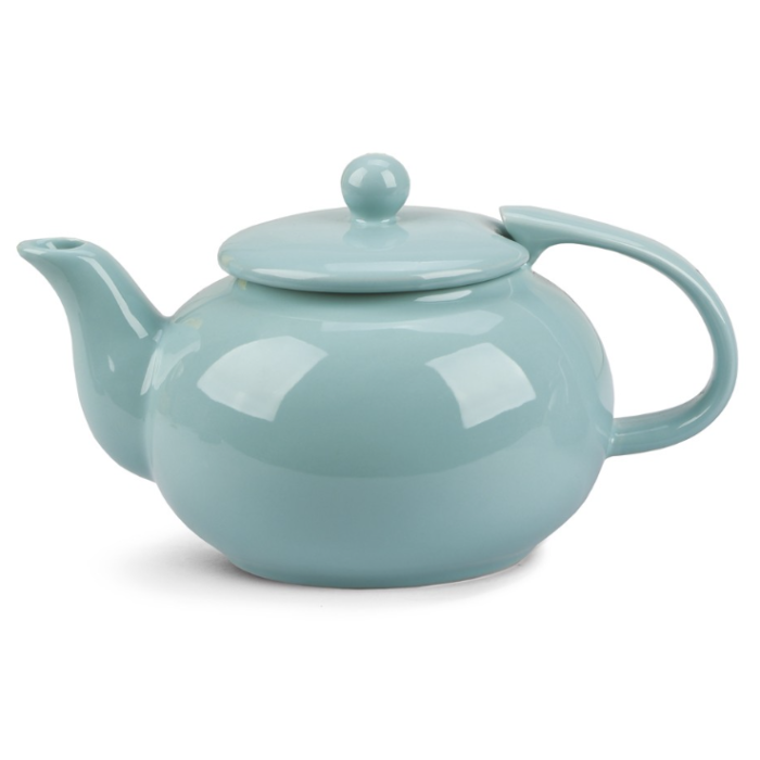 Fissman 9513 ceramic teapot with metal strainer Aquamarin 750ml