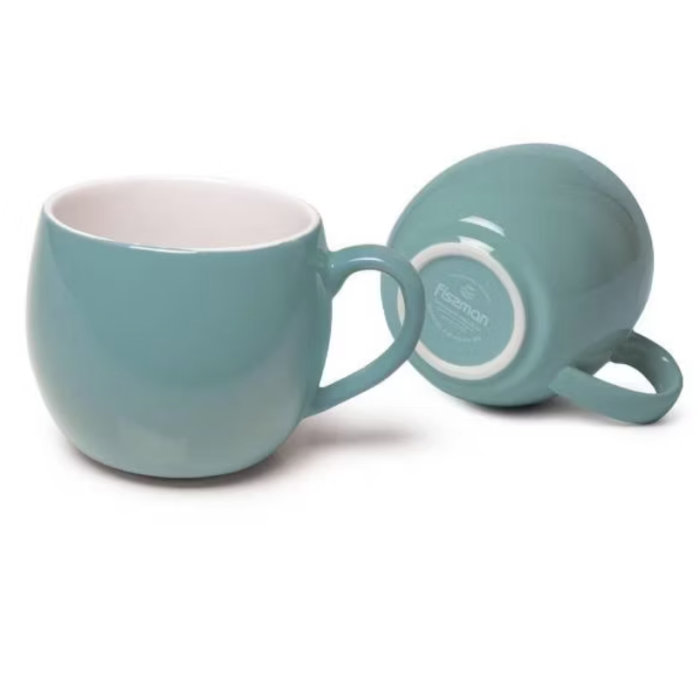 Fissman 9517 ceramic tea cup Aquamarin 320ml