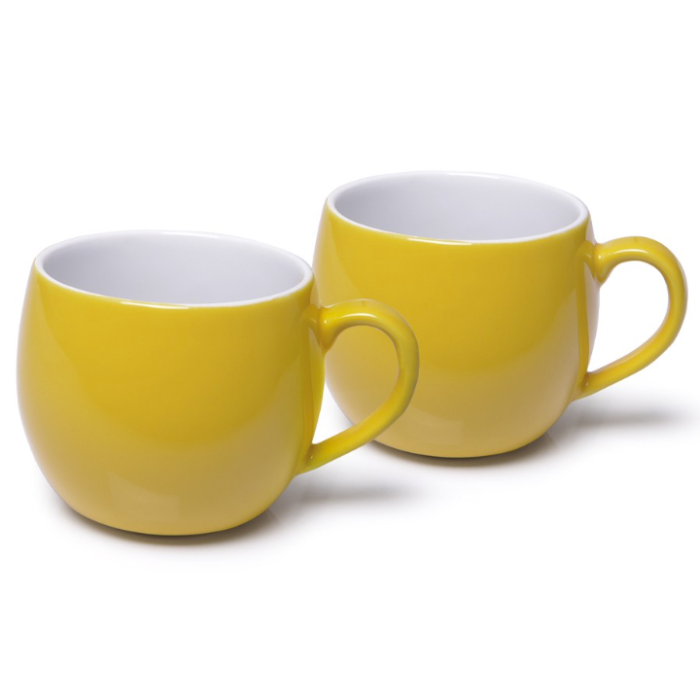 Fissman 9521 ceramic tea cup Yellow 320ml