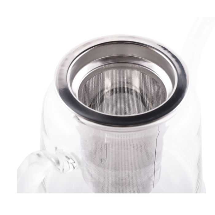 Fissman 9549 glass teapot with steel infuser 1000ml