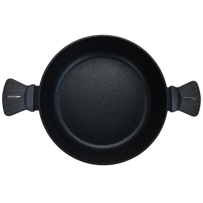 Fissman 14526 FERRO induction low casserole with glass lid 26cm 3.49l