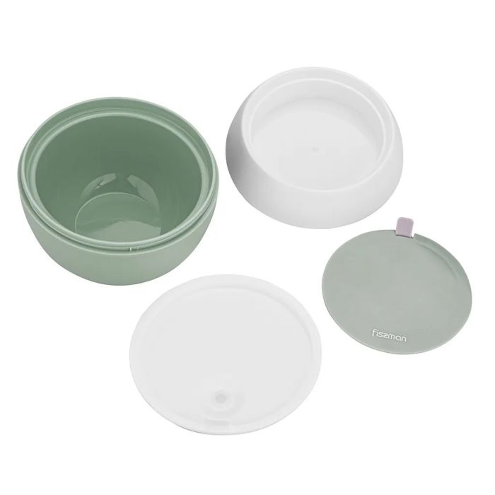 Fissman 6804 lunch box green 800ml - outlet