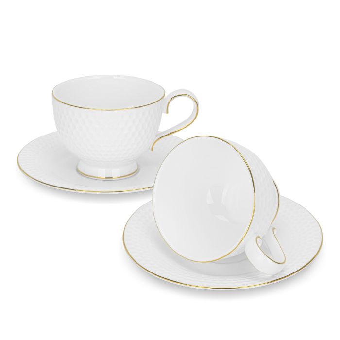 Fissman 13935 NOEMI coffee cup&saucer set 4x200ml