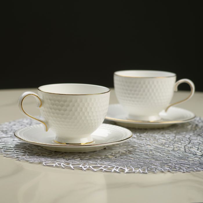 Fissman 13935 NOEMI coffee cup&saucer set 4x200ml