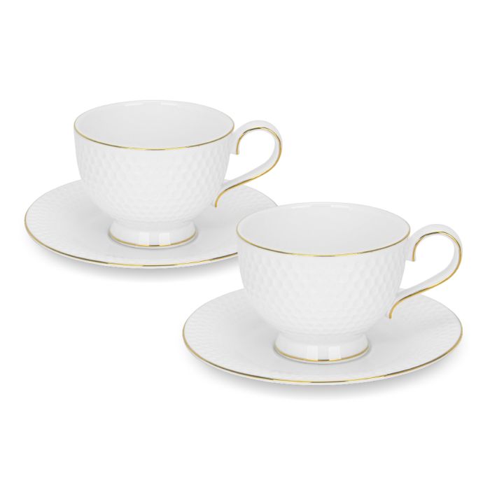 Fissman 13935 NOEMI coffee cup&saucer set 4x200ml
