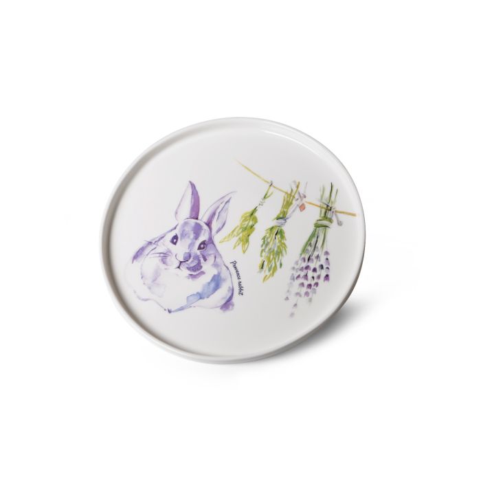 Fissman 13951 Provence rabbit porcelain plate 25cm