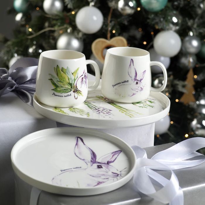 Fissman 13952 Provence rabbit porcelain plate 20cm