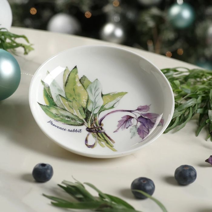 Fissman 13953 Provence rabbit porcelain plate 15cm