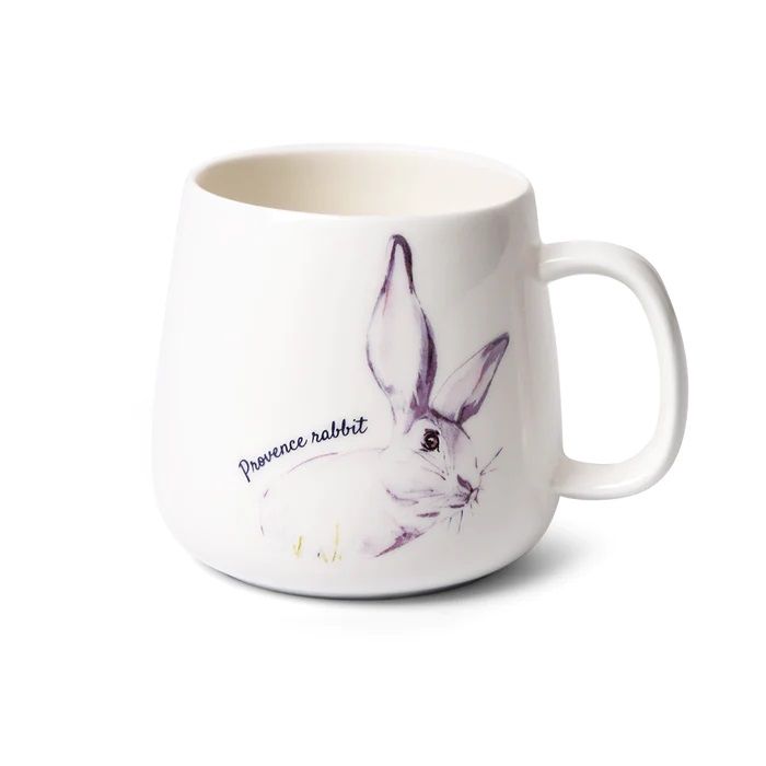 Fissman 13955 Provence rabbit porcelain mug 400ml