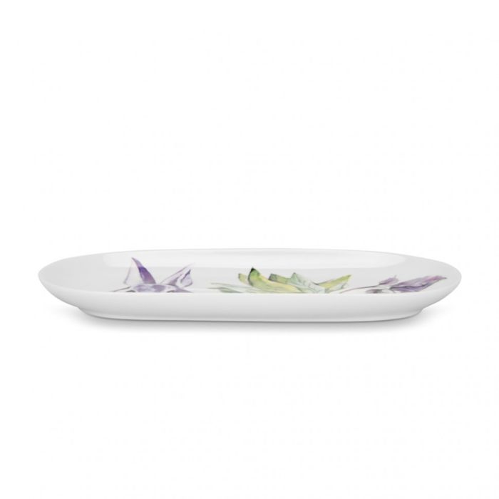 Fissman 13957 Provence rabbit porcelain plate 30х15х2.5m