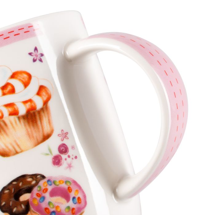 Fissman 14066 Mug with gift box porcelain 350ml
