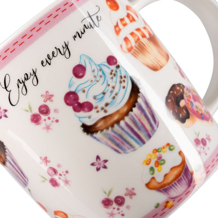 Fissman 14066 Mug with gift box porcelain 350ml