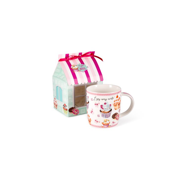 Fissman 14066 Mug with gift box porcelain 350ml