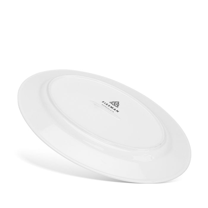 Fissman 14083 platinum porcelain serving plate 29.5х2.5cm