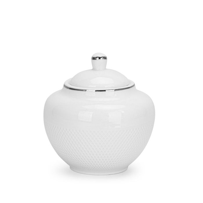 Fissman 14087 platinum porcelain sugar bowl 210ml