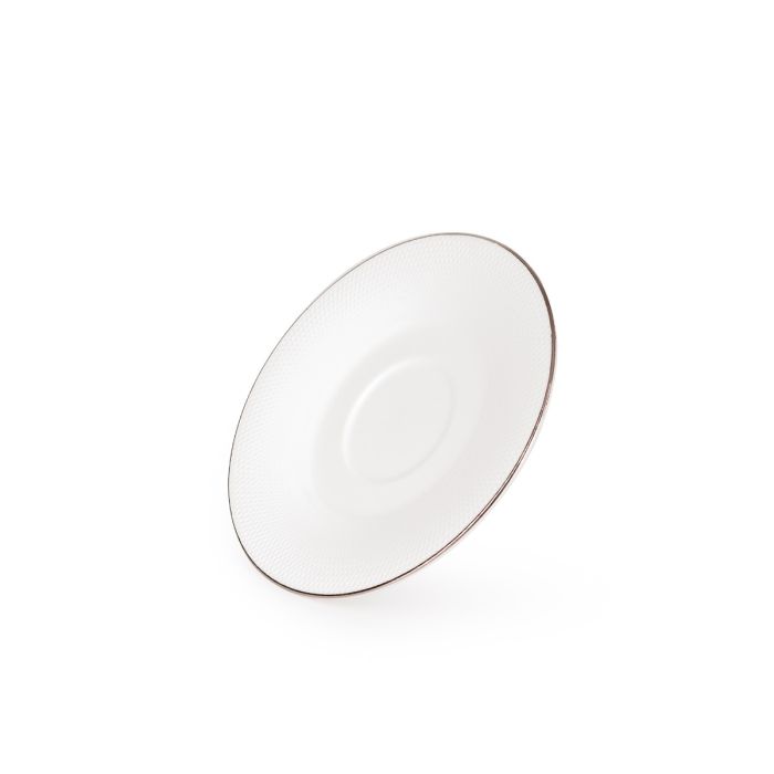 Fissman 14091 Saucer coffee cup Platinum porcelain 15cm