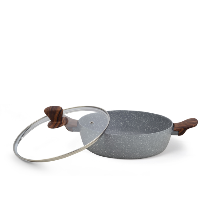 Fissman 14391 ROYAL cookware set grey 7pcs