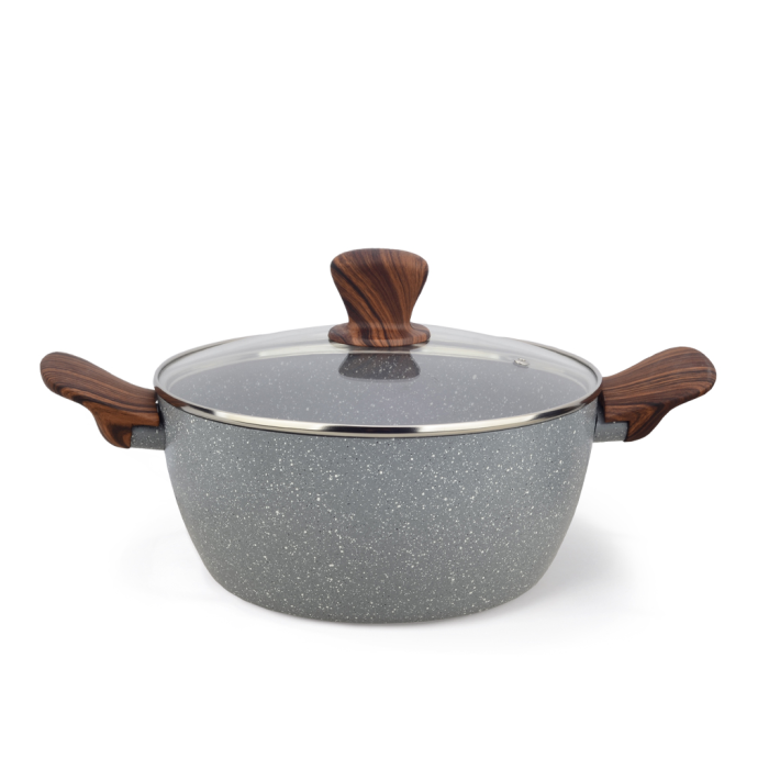 Fissman 14391 ROYAL cookware set grey 7pcs