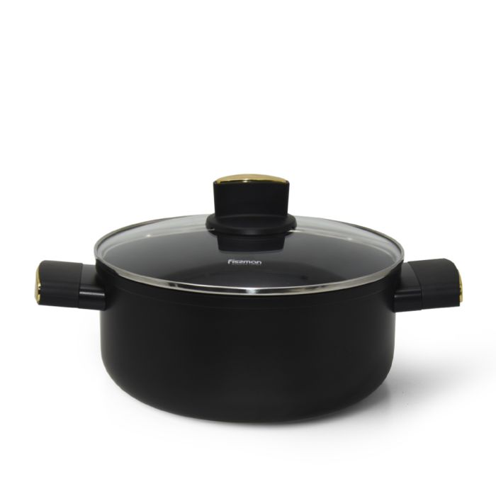 Fissman 14492 PAULA casserole with glass lid 28cm 6.4l