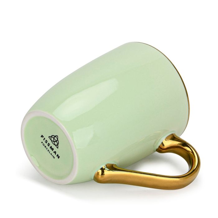 Fissman 19196 porcelain mug green 360ml