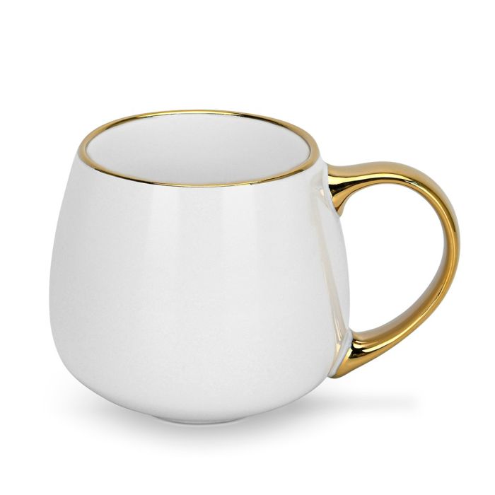 Fissman 19200 porcelain mug white 400ml