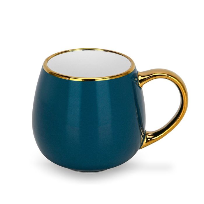 Fissman 19214 porcelain mug blue 400ml