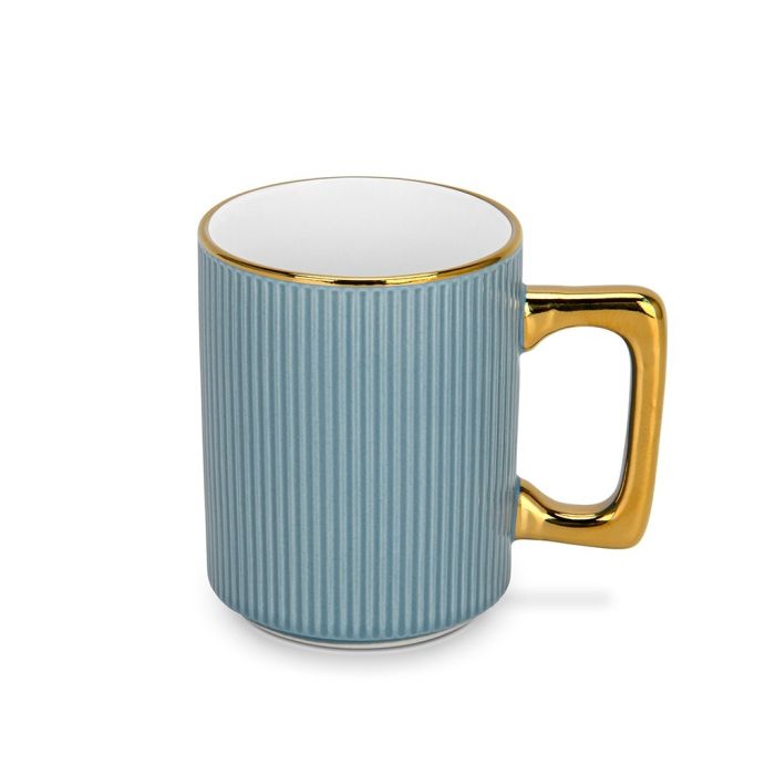 Fissman 19227 porcelain mug blue 360ml