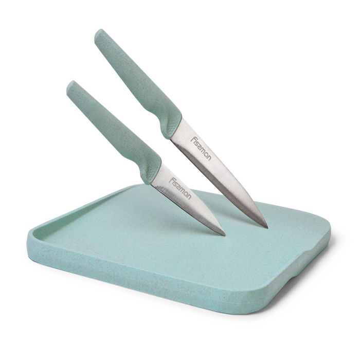 Fissman 2599 knife set with chopping board 3pcs