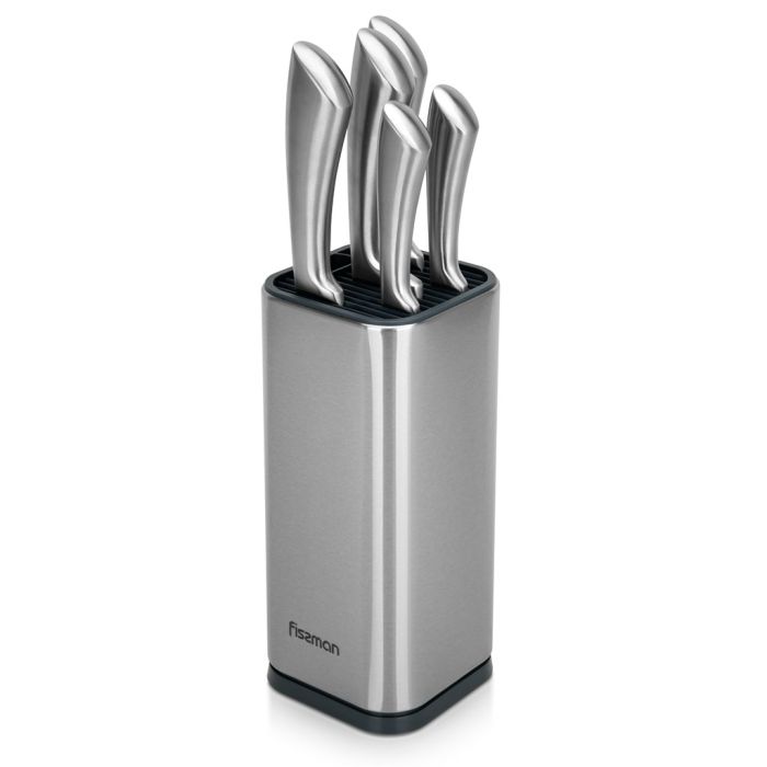 Fissman 2719 Knife set with metalic block 6pcs
